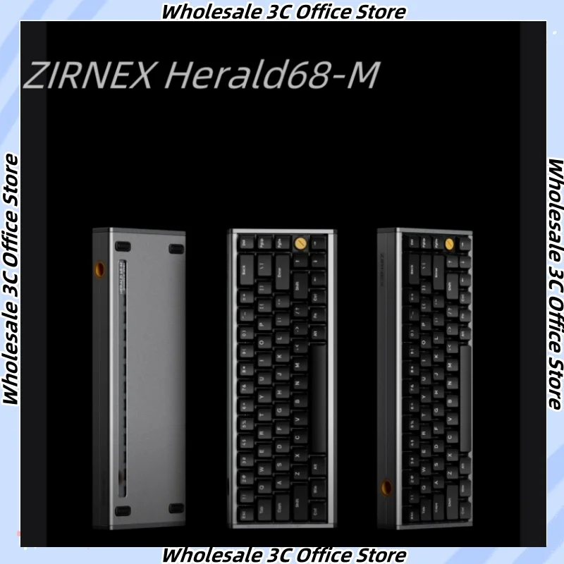 

ZIRNEX Herald68-M Magnetic Switch Mechanical Keyboard 8K hz Wired Gaming Keyboard Aluminium Alloy Keyboard RGB Pc Accessories