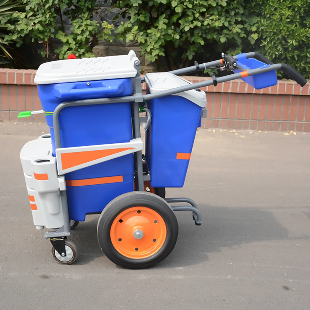 Customized High-end Environmental Street Sanitation Vehicle Floor Cleaning Trolley Cleaning Carts