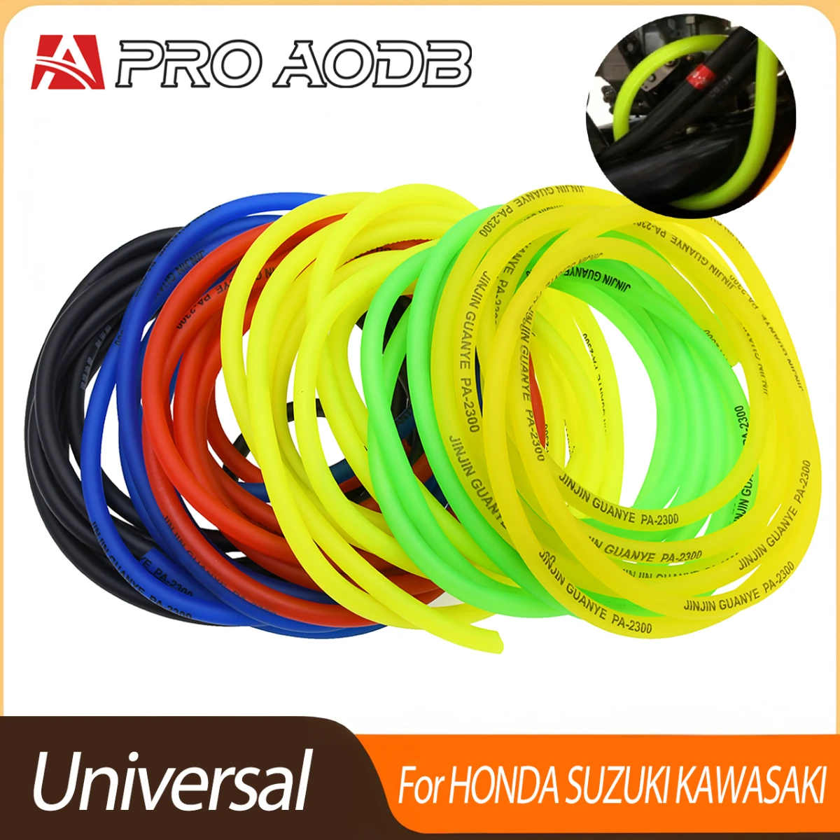 Motorbike Fuel Delivery Petrol Tube 1M 3M 5M 10M Fuel Hose Line With Fuel Filter For Cafe Racer Retro Motorcycle Repair Parts