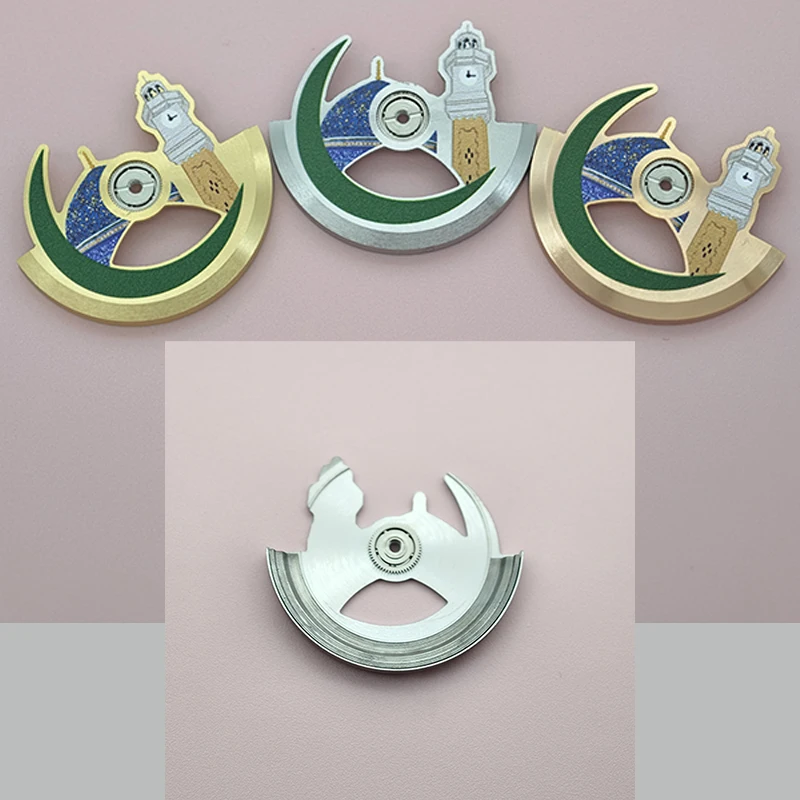 

Mod NH35 Automatic Hammer Rotor Fits NH34 NH35 NH36 NH38 NH70 4R 6R 7S26 Movement Pendulum Weight Mechanical Watch Parts Refit