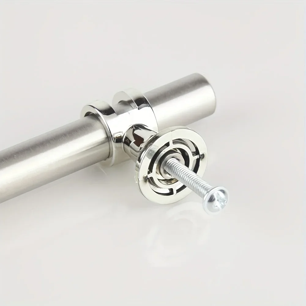 1Pc Stainless Steel Cabinet Pulls Kitchen Cabinet Handles, Kitchen Cabinet Silvery Handles, Drawer Stainless Steel Dresser Knobs