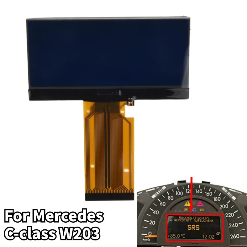 Instrument Cluster LCD Display Screen For Mercedes C-Class W203 01-06 For Mercedes G-Class W463 02-06 LCD Display Screen