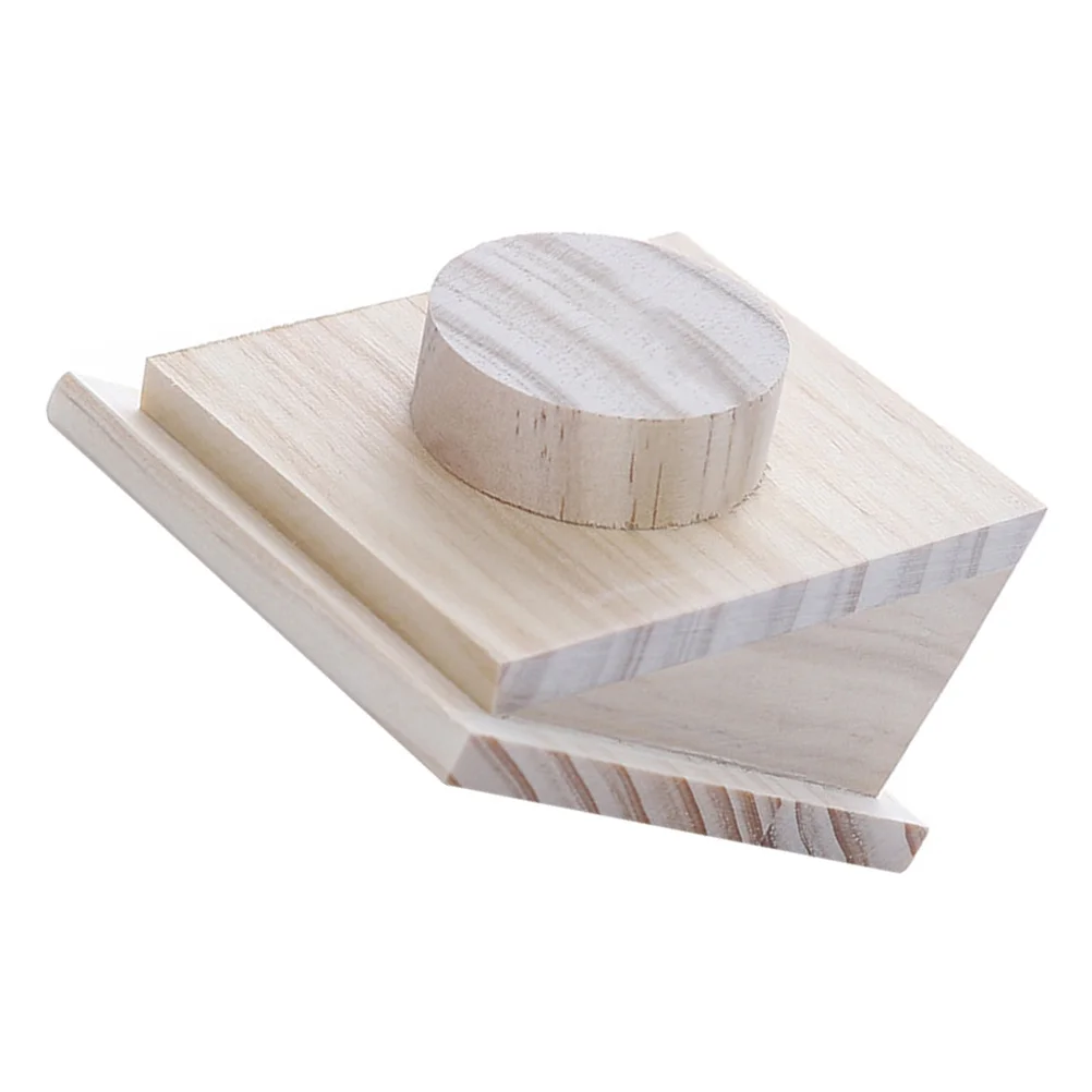 1Pcs Jewelry Display Stand Natural Wood Design Bracelet Holder for Christmas Birthday Decorations Bracelet Display Holder