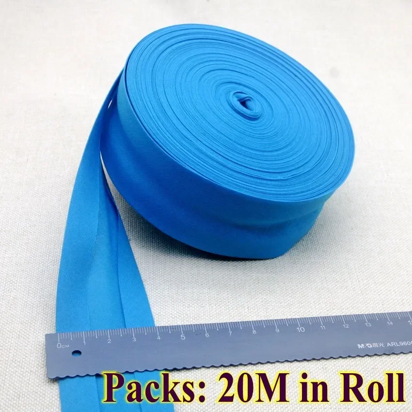 Cotton Bias Binding Tape Size 4cm 40mm 5 Meters Super Wide Fold Tape DIY Handmade Sewing Material Cloth Tape Ribbon