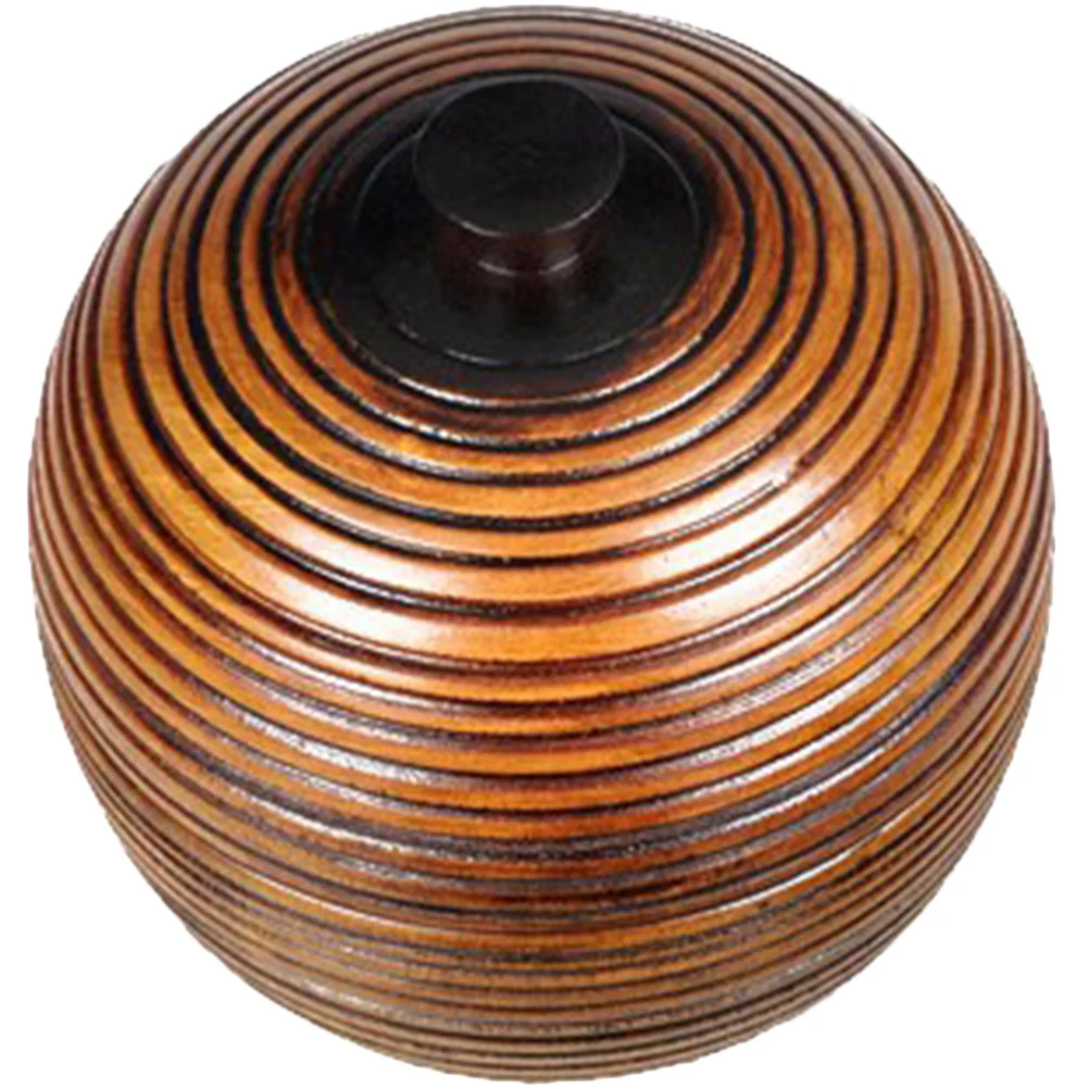 

Vintage Style Jar Airtight Food For Coffee Beans Nuts Loose Leaf Wood Tin Canister Home Cafe Gift Sealed Container Storage Tin