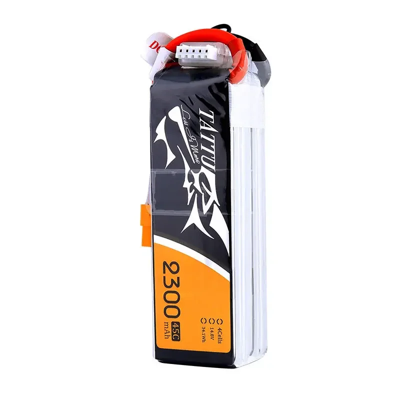 FPV سباق بطارية توصيل خارجي TATTU 2300mAh 3S 4S ارتفاع معدل التفريغ بطارية ليبو للطائرات النموذجية كوادكوبتر مولتيروتور