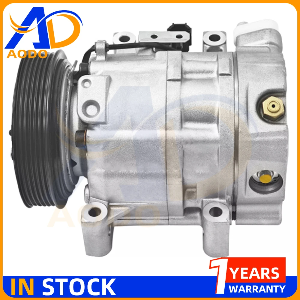 Auto 92600AU000 AC Compressor For 2005-2006 NISSAN X-TRAIL 2.5L 92600AU01C 92600AU010 92600AU01A 92600AU01B