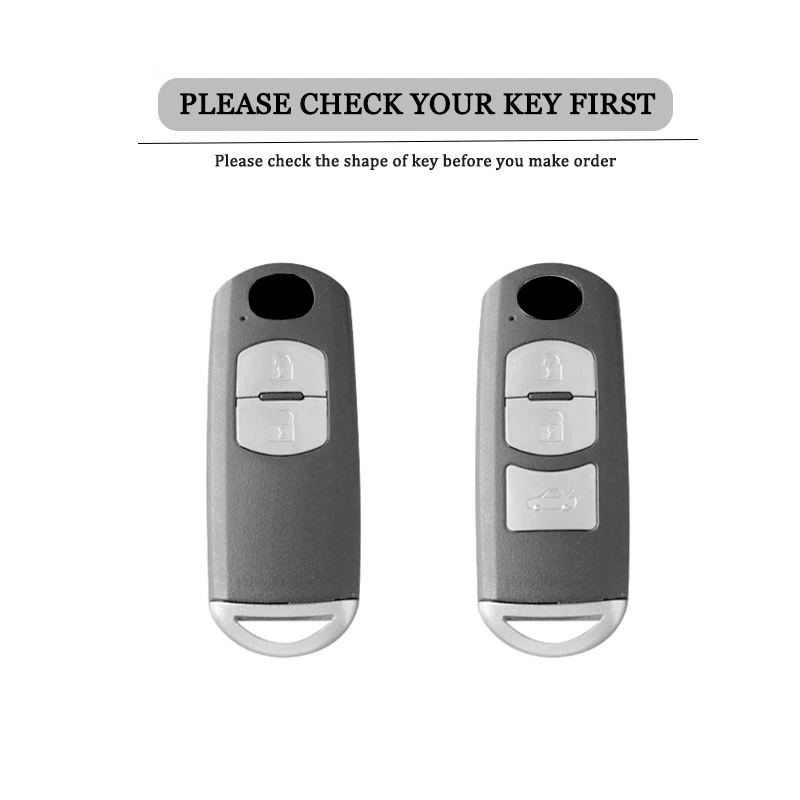 Zinc Alloy Car Key Case Cover for Mazda 2 3 5 6 BL BM GJ Atenza Axela Demio CX 3 CX3 CX 5 CX5 CX7 CX9 CX8 Automobile Parts