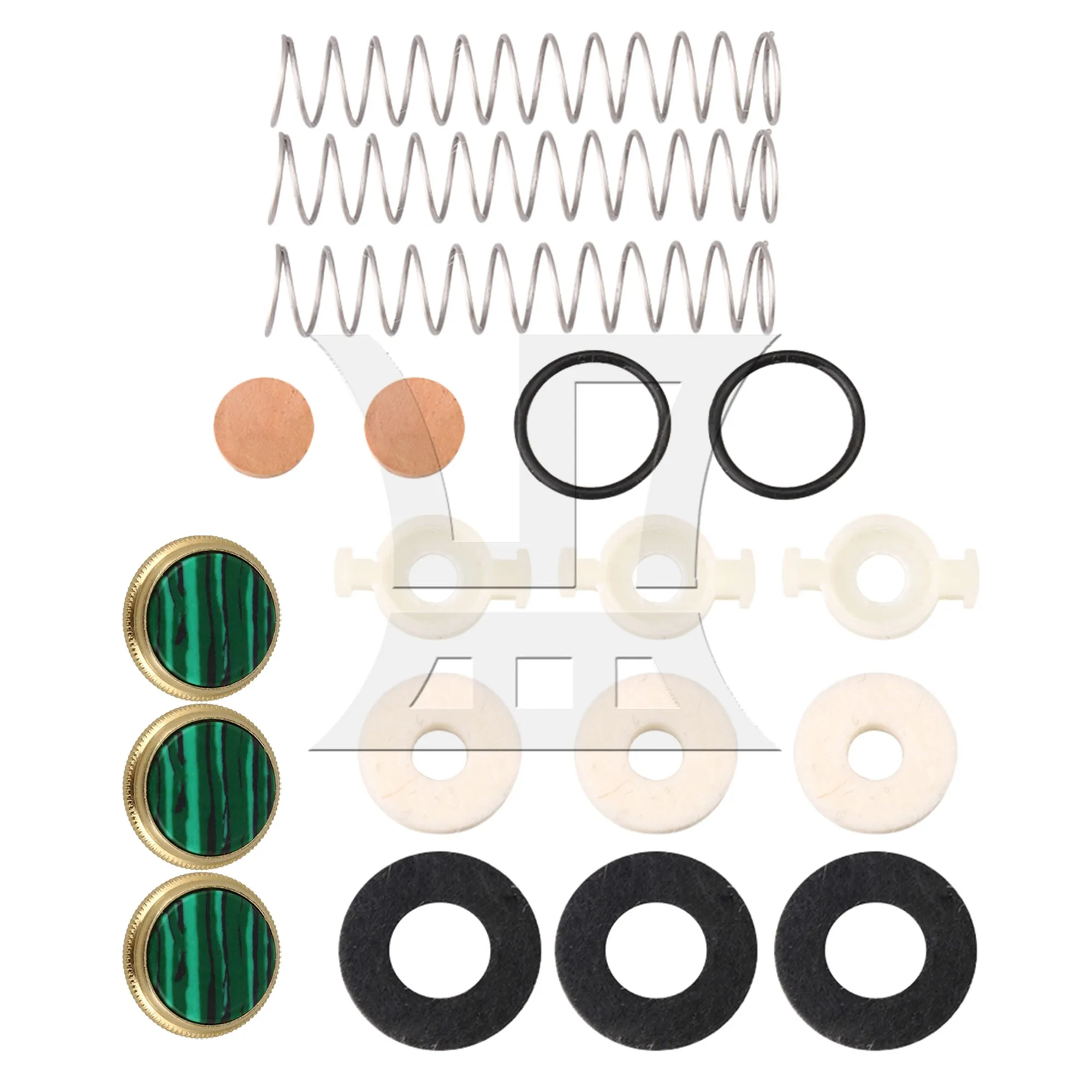 

YIBUY Trumpet Valve Finger Key Buttons & Plunger Valve Springs Replacement Tool