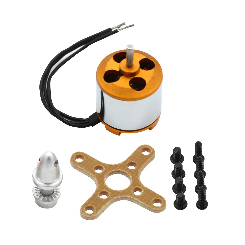 A1510 2200KV 2800KV 13T Brushless Outrunner Motor W/ Mount with 10A ESC for RC Aircraft KK Quadcopter Racing Drone UFO