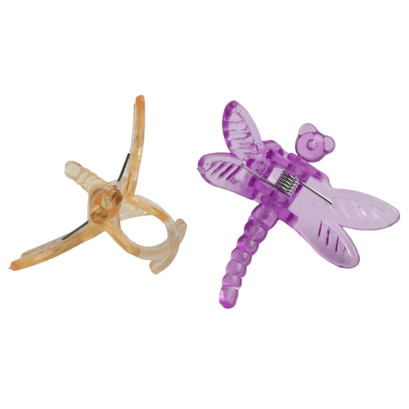 

Orchid Clips Plant Fix Clips Dragonfly 3.5cmx3.3cm Flowers Vine Clip Plastic Random Color For Plant Cultivation