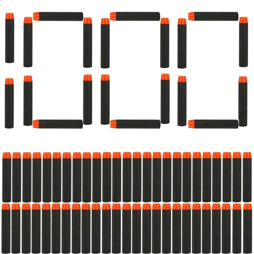 

Пули GnBBlack с круглой головкой, 7,2 см, для бластеров серии Nerf N-strike Elite, пенопластовые дротики EVA, аксессуары для детских игрушечных пистолетов