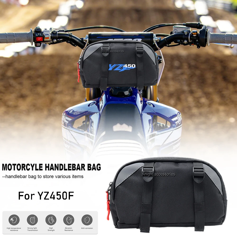 Off road handlebar tool kit For YZ450F YZ450FX YZ 450F YZ 450FX Waterproof Motorcycle Handlebar Bag - Travel Storage Pouch