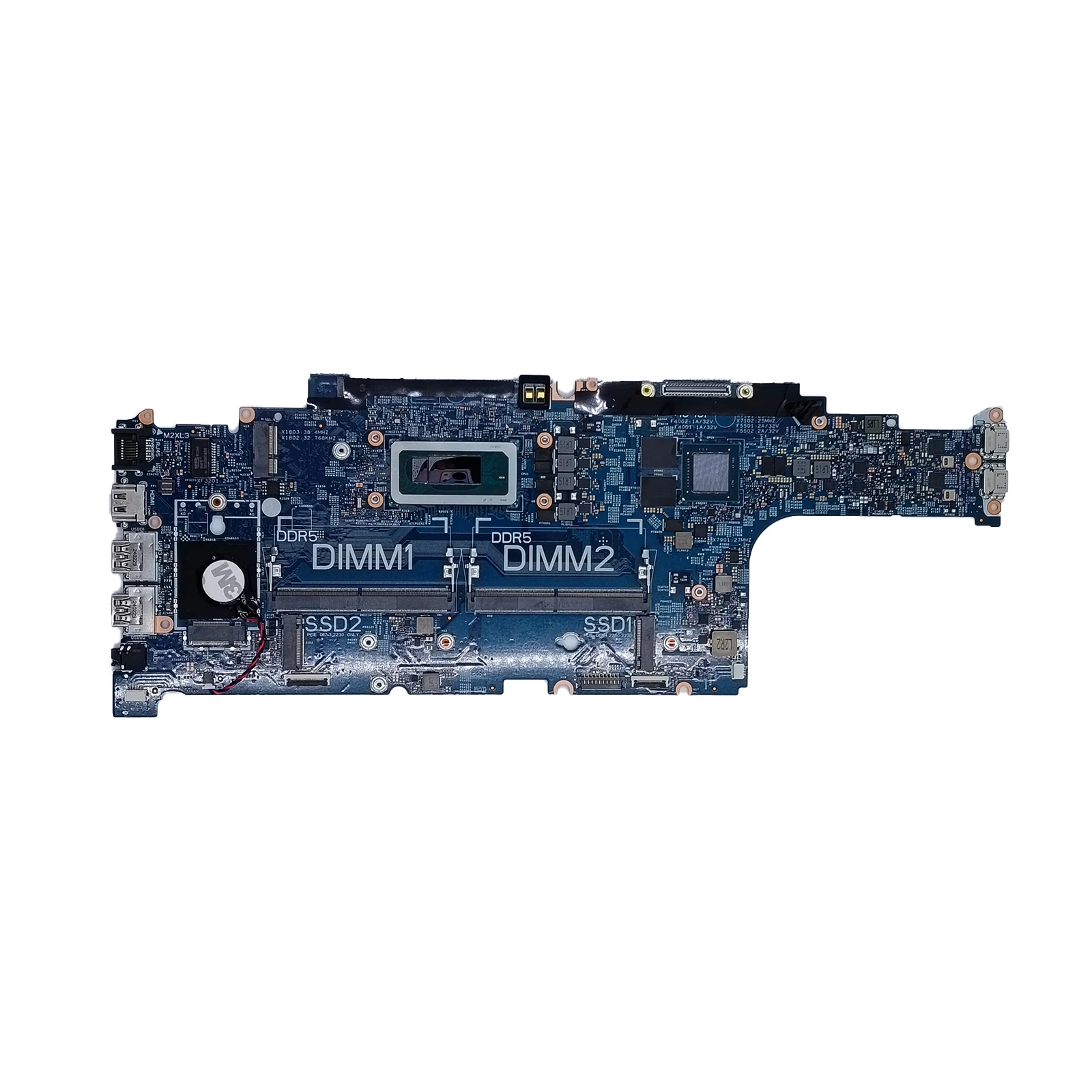 

Laptop Motherboard For Dell Precision 3580 with i7-1370P CPU 4GB RTXA500 GPU Notebook Mainboard 213257-1