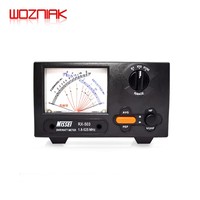 Original NISSEI RX-503 SWR/Watt Meter 1.8-525MHz 2/20/200W for Two-way Radio Standing Watt Meter for Walkie Talkie