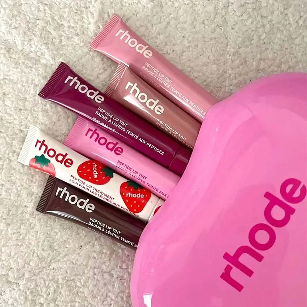 Letnia Nowość Lemontini Rose Black Przenośna Kosmetyczka na Prezent 18 Kolorów Błyszczyk do Ust Wstążka Toast Regenerujący Kolor Ust Produkt Kosmetyczny