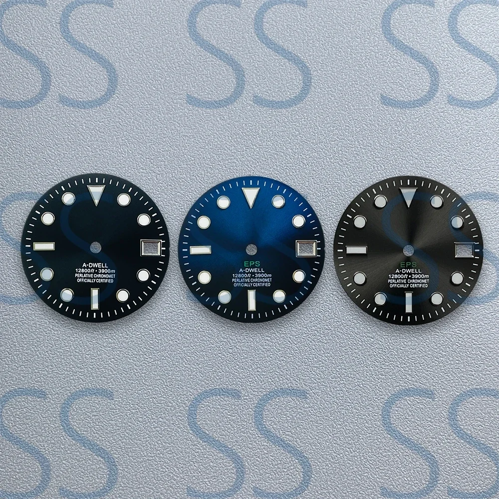 28.5mm NH35 Dial Watch Face Suitable For MOD Deepsea NH35/NH36/4R/7S Automatic Movement Luminous Watch Modification Accessories