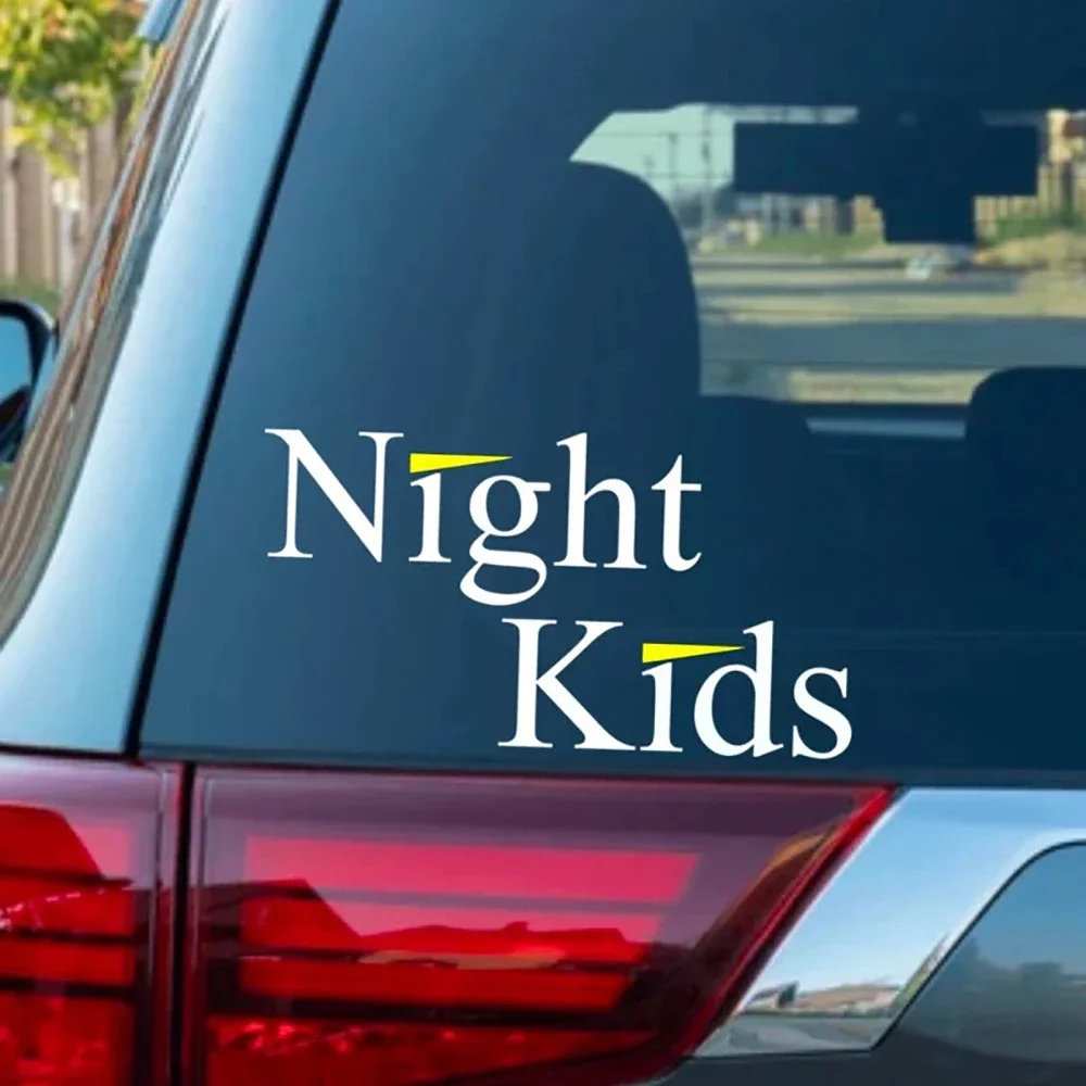 

JDM японская ночь детская виниловая наклейка наклейка для автомобиля, ноутбука, окна, стакан, стайлинг автомобиля, тюнинговые детали, автомобильные аксессуары