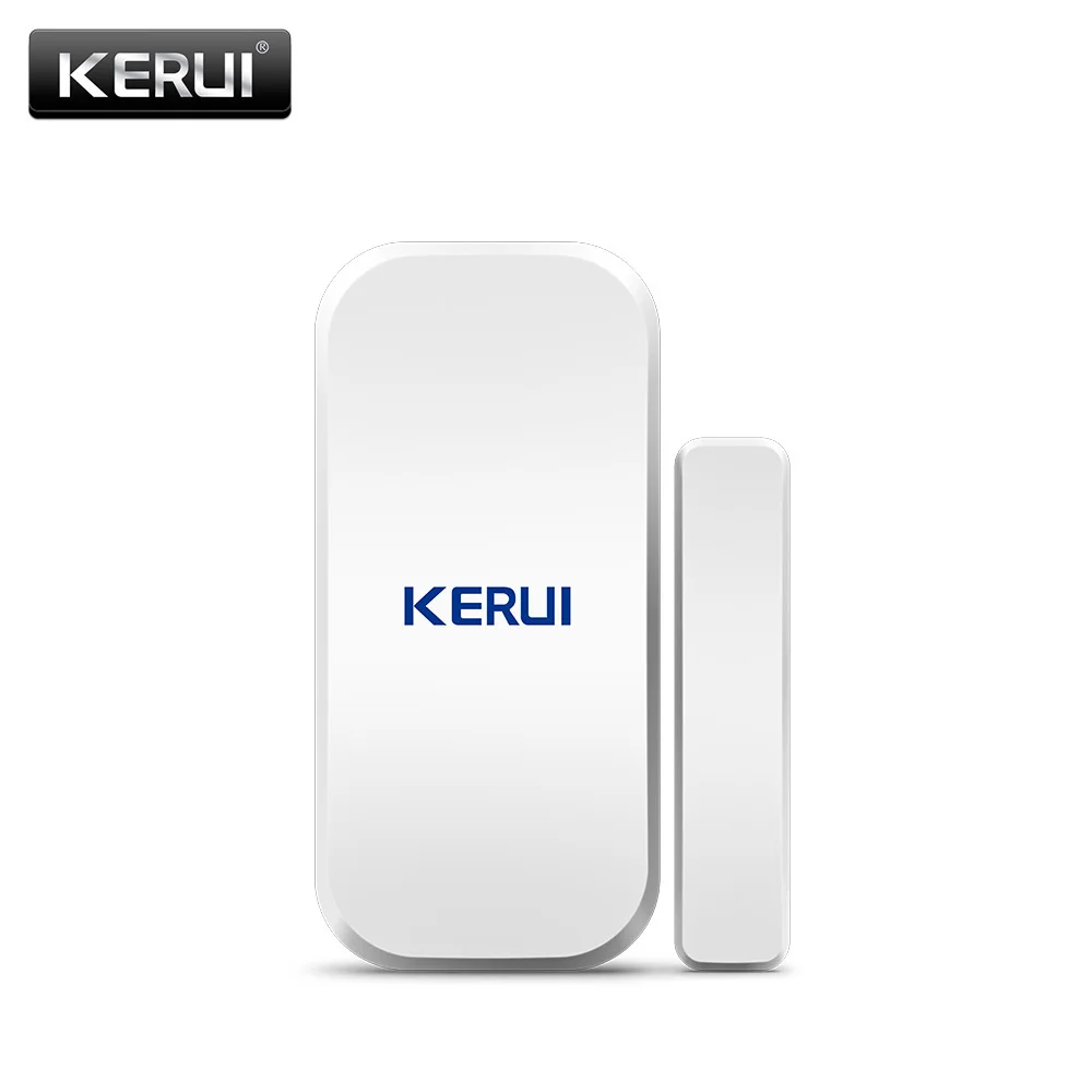 KERUI D025 433MHz bezprzewodowy czujnik magnetyczny drzwi okiennych detektor dla W181 W184 W204 System alarmowy w domu włamywacz An-theft