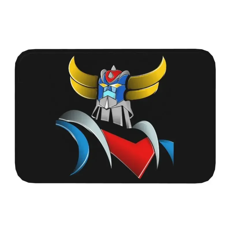 Goldorak Grendizer Floor Door Bathroom Kitchen Mat Anti-Slip UFO Robot Goldrake Doormat Bedroom Entrance Rug Footpad Carpet