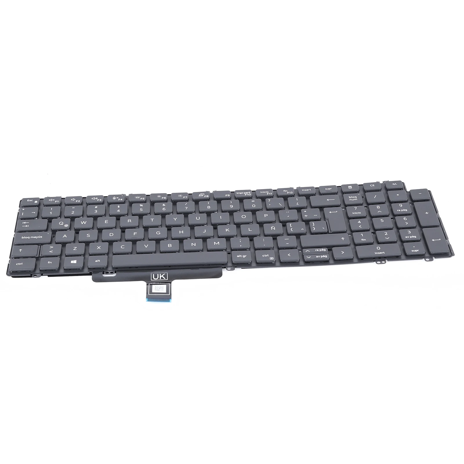 LA Laptop Keyboard for DELL 3561 3560 Latitude 5520 5521 7550 with Backlit without Point Stick New Replacement Keyboard Genuine