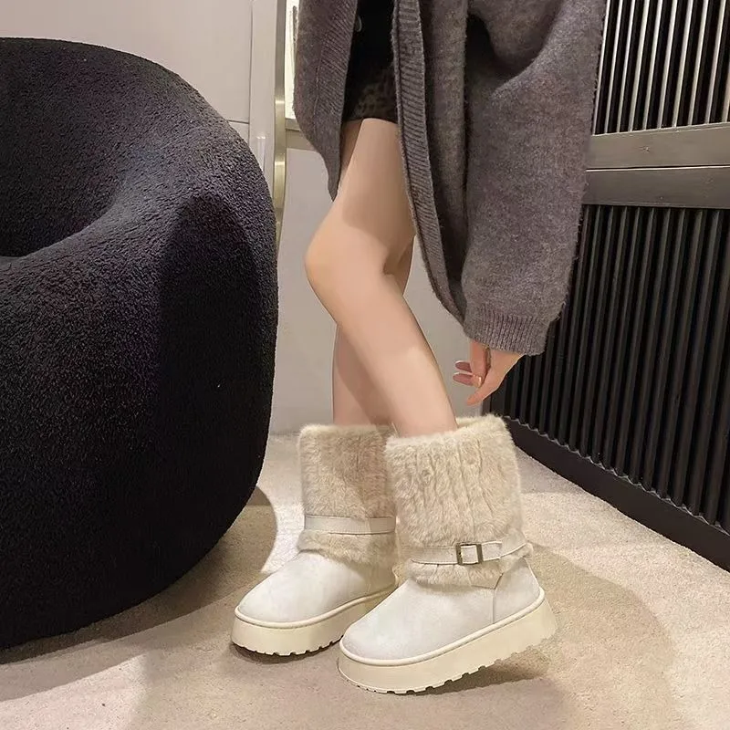 

Зимние женские зимние ботинки из натуральной овчины и шерсти, новый дизайн, супер мини, теплые, женские короткие сапоги с низким вырезом из натурального меха