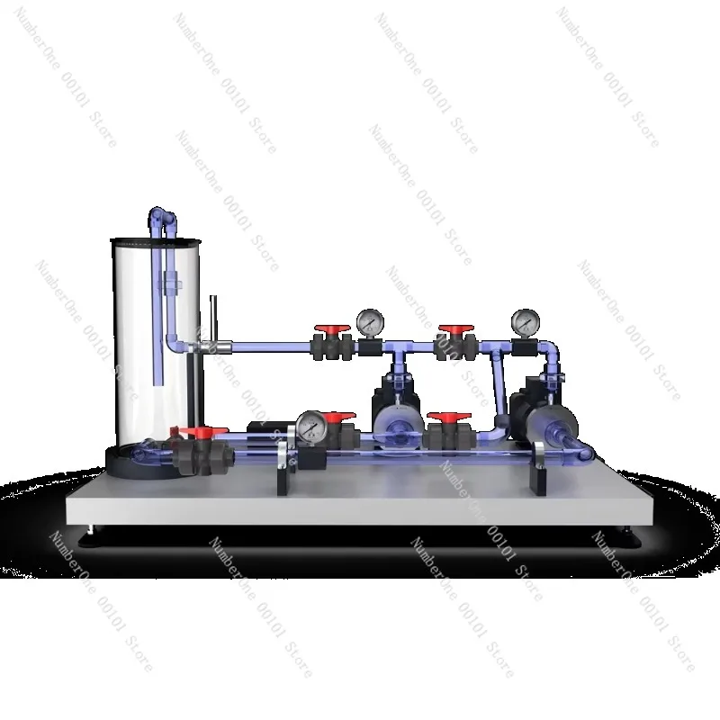 H265 Electric Variable Speed Series and Parallel Pump Teaching Table |   Hydraulic Laboratory Equipment