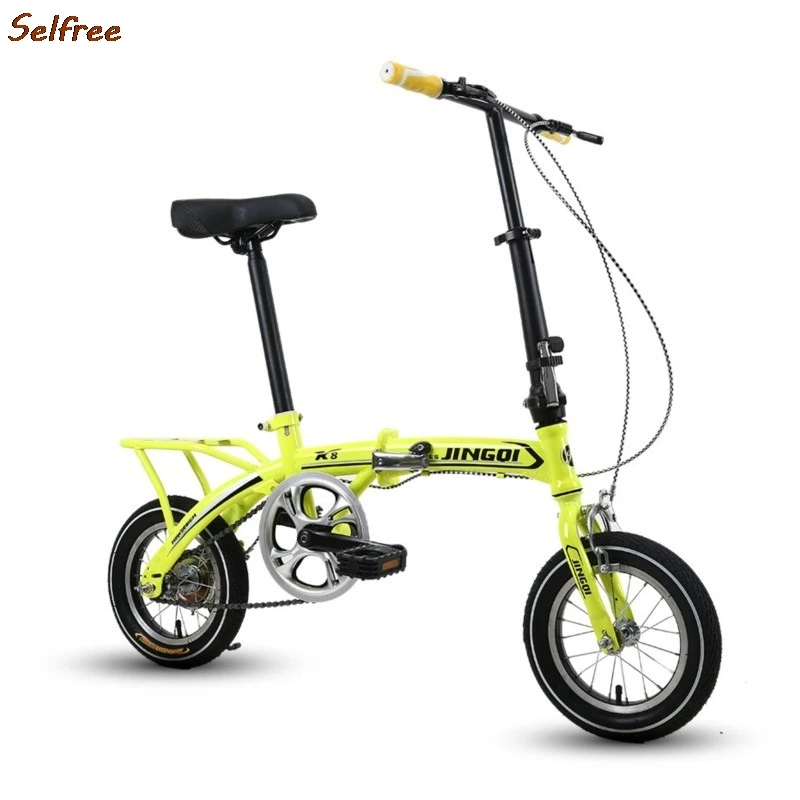 Selfree12 Inch Folding Bike Adult Men And Women Students Ultra-light Portable Chauffeur Bike Single Speed Bicicletta Pieghevole