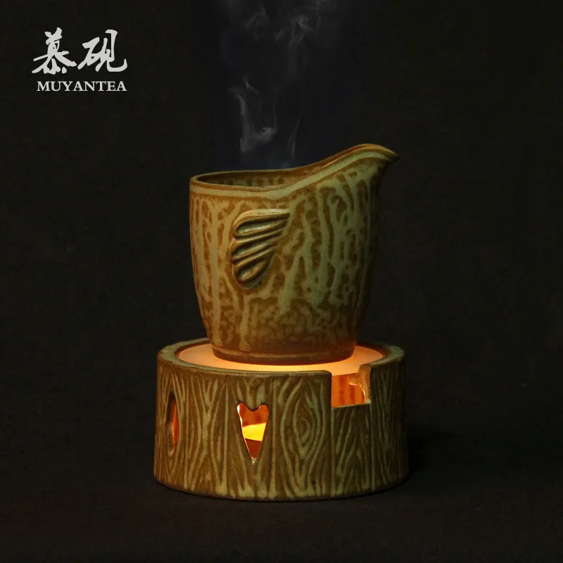 

Mutao Ceremony Tea Boiling Stove, Candle Heating Base, Wine Warmer, Creative Dry-Burning Stand