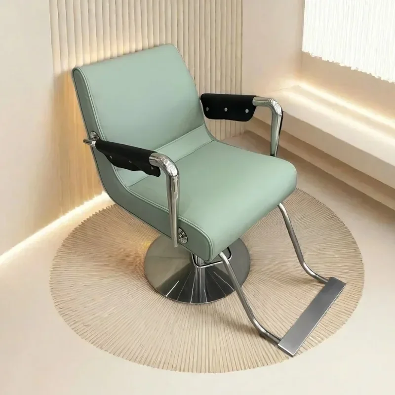 

Unique Ergonomic Barber Chair Nordic Luxury Personalized Simple Hairdresser Chair Professional Salon Kapperstoel Hair Furnitures