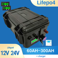 12V 120AH 100AH 80AH 60AH LiFePO4 Battery 12v 24v lifepo4 battery 150Ah 200Ah 300Ah battert  Lithium iron phosphate battery Pack