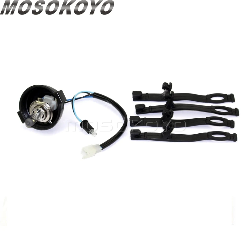For Suzuki DR650 DRZ RM RMZ RM-Z 650 125 250 450 TE TX TC Yamaha Dual Sport Dirt Bike Headlamp Fairing Headlight Front Lighting