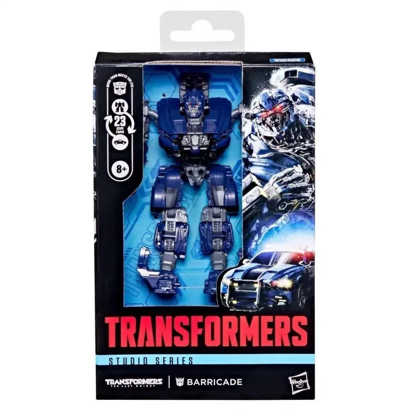 Новые фигурки-роботы Hasbro Transformers Studio Series Class D Barricade, аниме-модели, коллекционные игрушки, подарки для хобби
