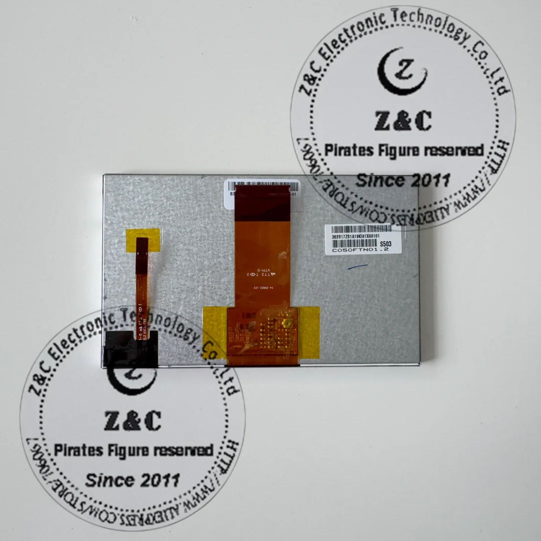 新しいc050ftn012オリジナル5インチtft-lcdディスプレイ画面（auo車用）