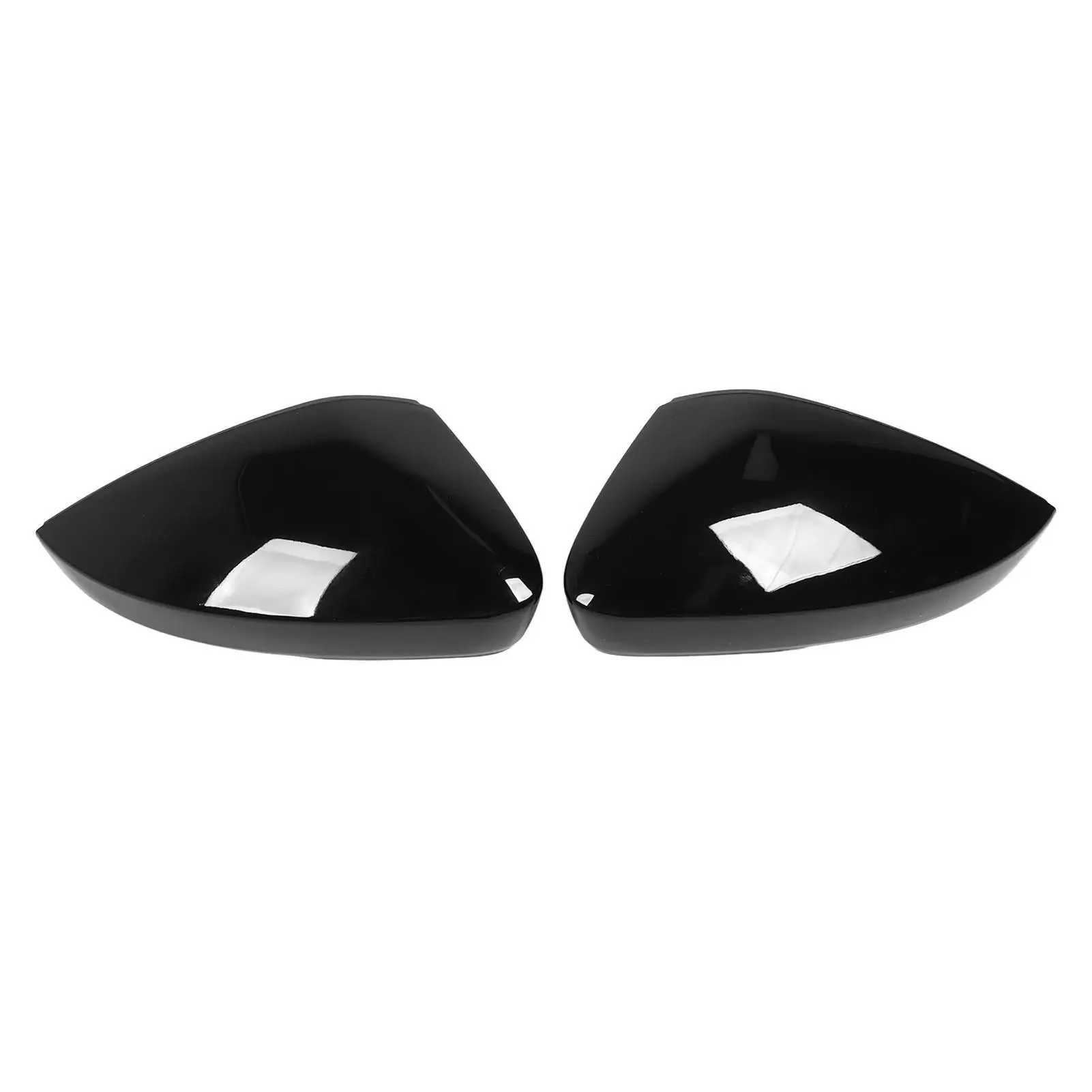 

1 Pair Rearview Mirror Cover Cap Gloss Black Exterior Side Wing Mirror Cap for SKODA Superb 3V 2015 to 2020