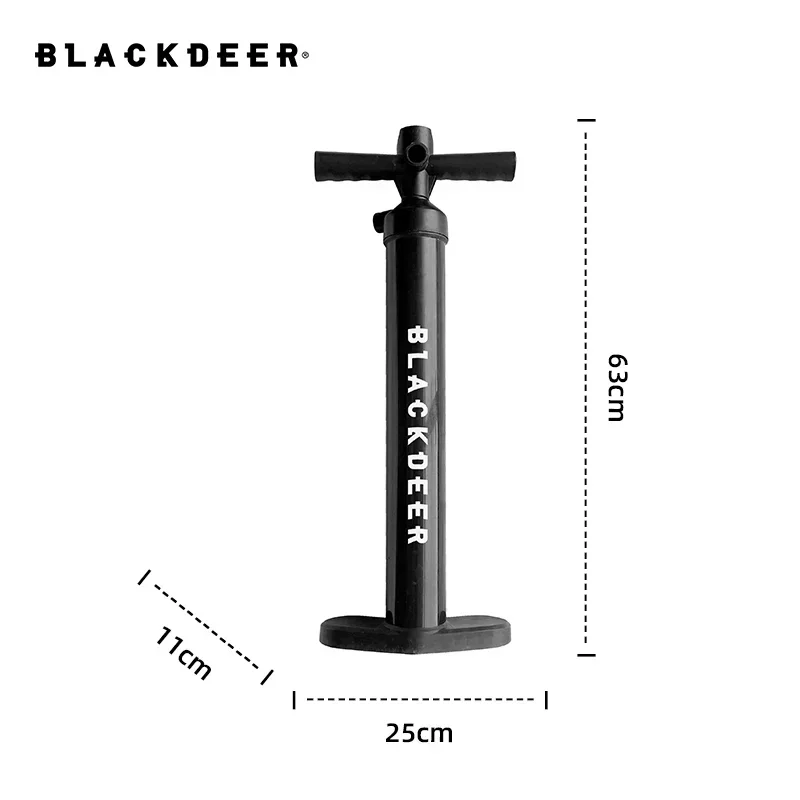 BLACKDEER Portable Folding Inflator  Stage Hand Operated PCP Pump For Air sofa , Mini High Pressure Compressor