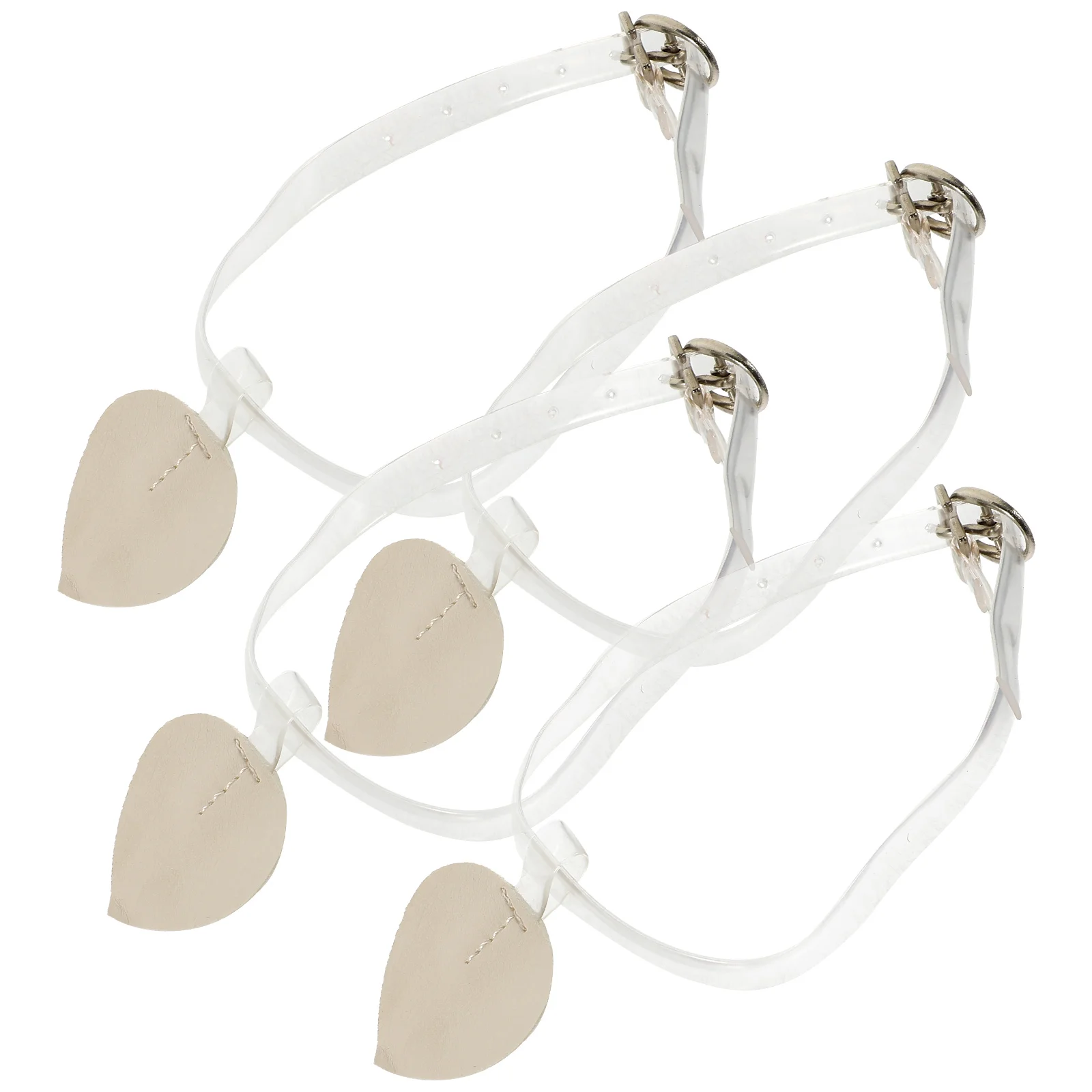 

2 Pairs Shoelaces Ankle Foot Strap for Heels Detachable Band High Straps Shoes Women Elastic Chunky Replacement