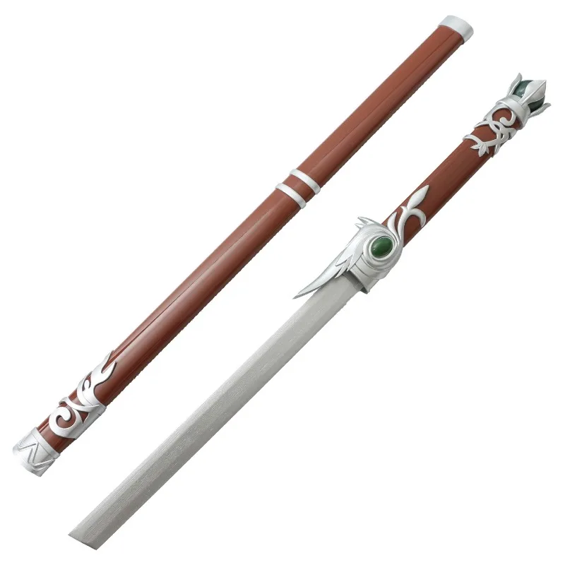 Miecz Średniowieczny Badguy 108cm/42.52in Zabawka Bambusowa Anime Cosplay Rekwizyty Model Samuraja Kolekcjonerski Prezent dla Chłopaka