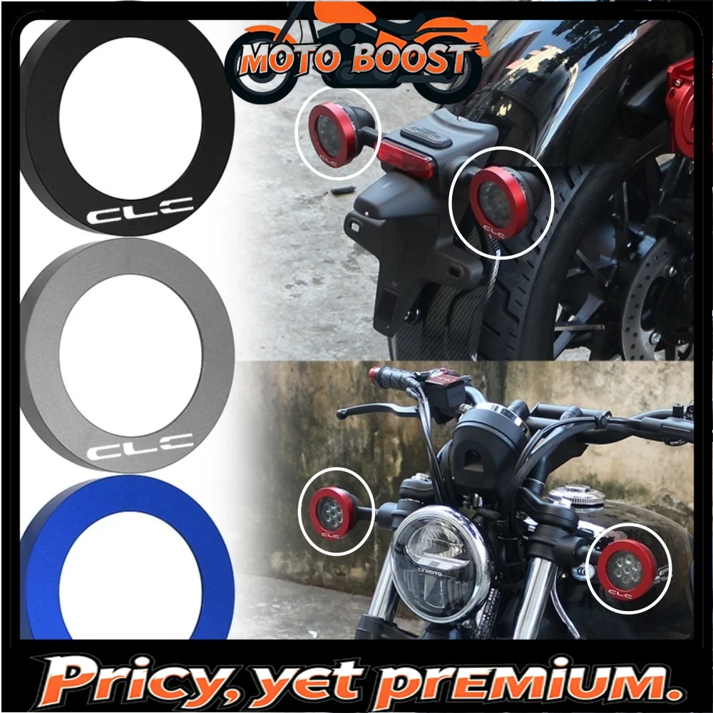 

Suitable for CFMOTO 450CLC 250CLC modified front and rear turn signal decorative cover edge protection frame decorative cover