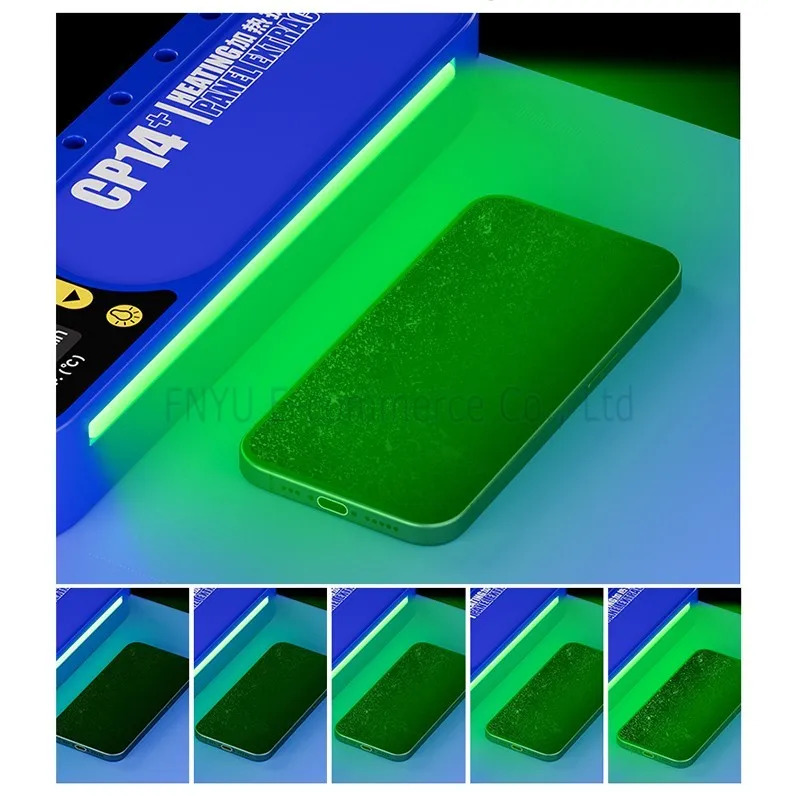 MECÂNICO CP14 + Removedor de Tela LCD para Telefone Ipad Extrator de Painel de Aquecimento de 14 polegadas com Luz de Poeira Pré-aquecimento Remove Plataforma