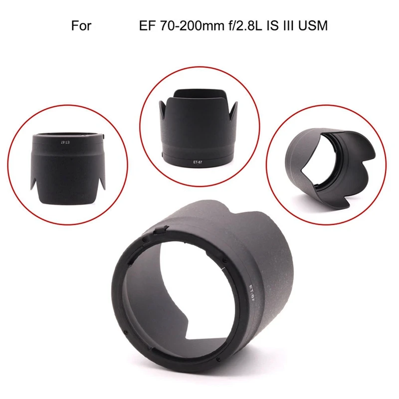 Ttkk-キヤノンカメラ用レンズプロテクター、ET-87 ef、70-200mm、f2.8、l is ii、usm、hot