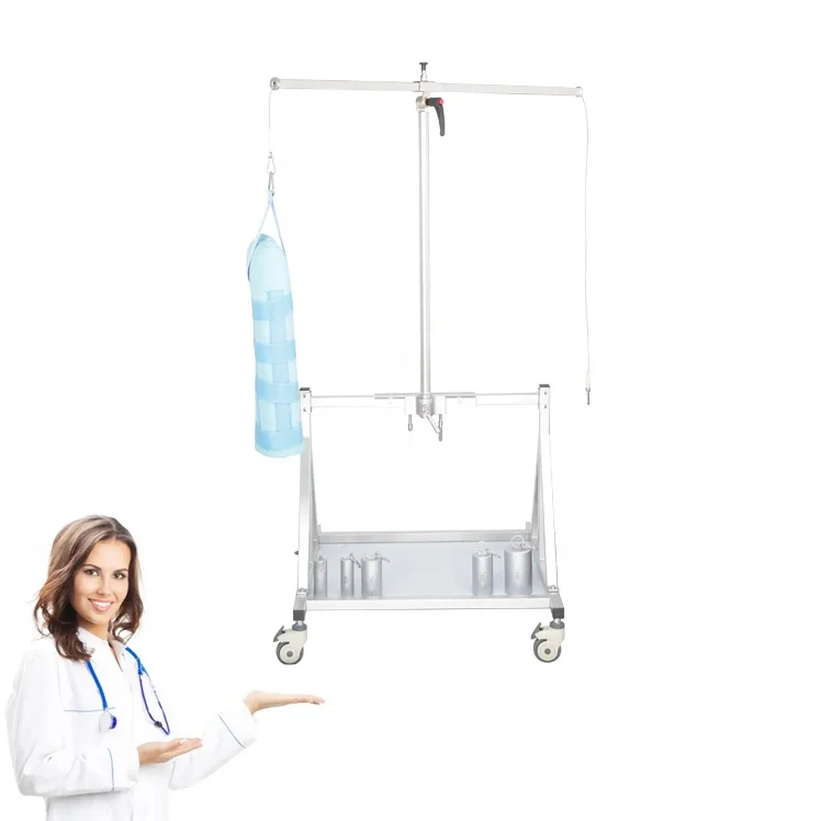 

Shoulder arthroscopy traction frame for all operating tables