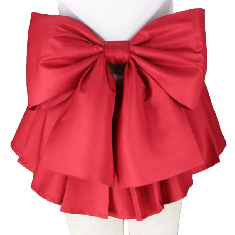 

qq38Anime Rei Hino Sailor Mars Cosplay Costume Dress Gloves Bows Headband Necklace Custom Made For Kids Adult Plus Size