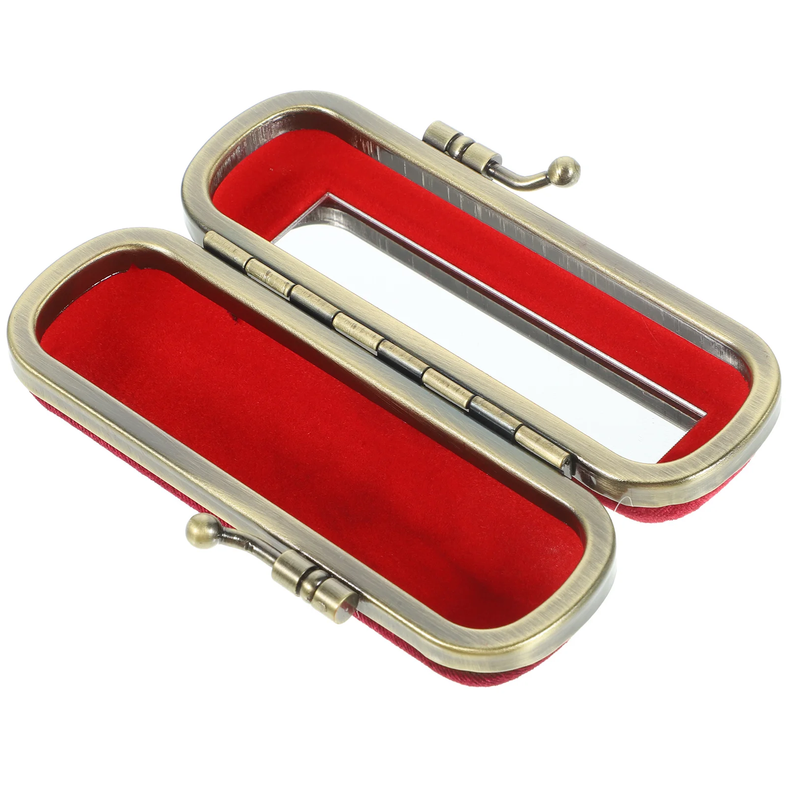 ヴィンテージ口紅ボックスポータブル軽量口紅ホルダー屋外旅行収納トラベルアクセサリーポータブルリップクリームボックス