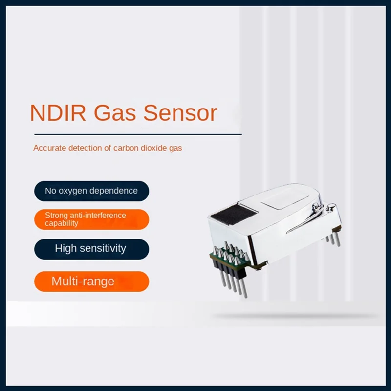 1 Piece CO2 Sensor Module Detects Sensor Air Quality Sensor MTP60-A High Accuracy NDIR Single Channel