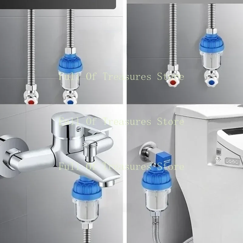 Water Heater Front Filter Washing Machine Faucet Stainless Steel Filter Screen Front Scale Inhibitor Front Water Purifier