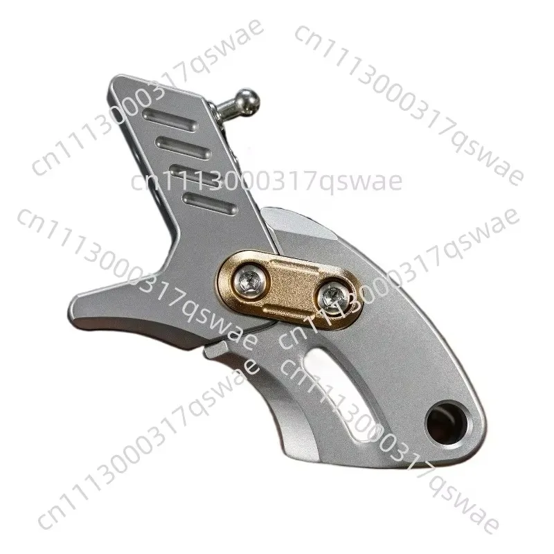 Stainless Steel Fingertip Gyro - Aurora EDC Spinner With Tail Support For Stress Relief