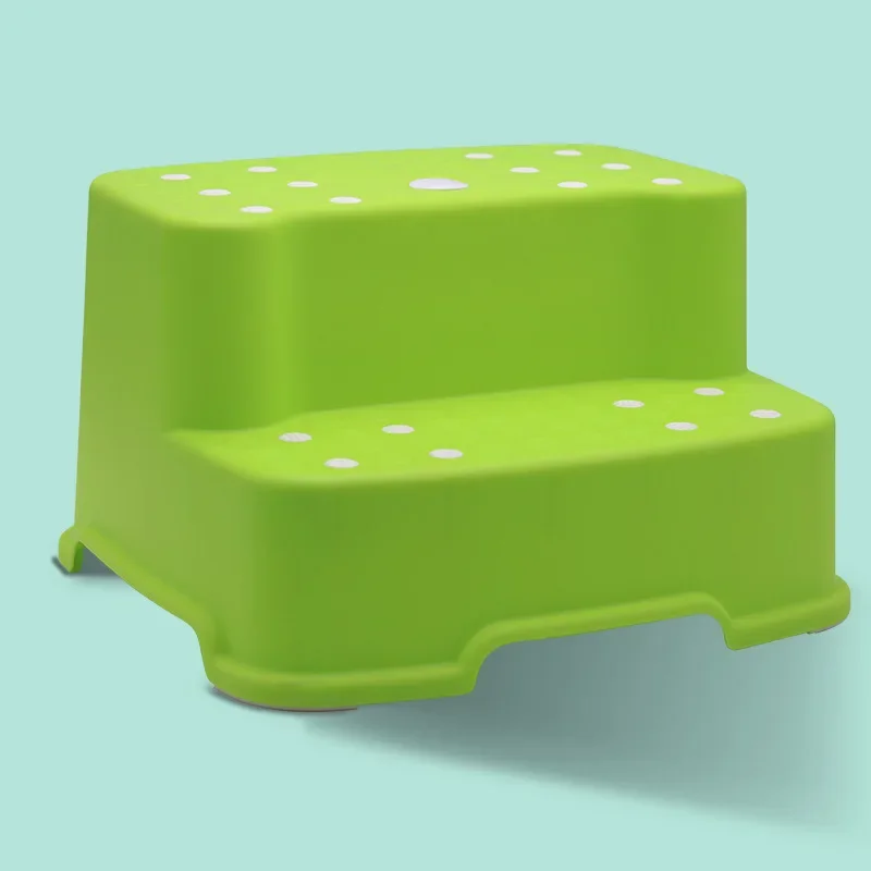 Preschool Child Staircase Stool Baby Hand Washing Steps Toilet Footrest Bench - Non-Slip Washbasin Mat for Toddler's Independenc