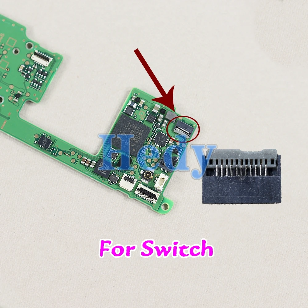 10PCS For Nintendo Switch Slide Rail Socket 11pin Railway Slider Plug For ND Switch Connector Game Replacement