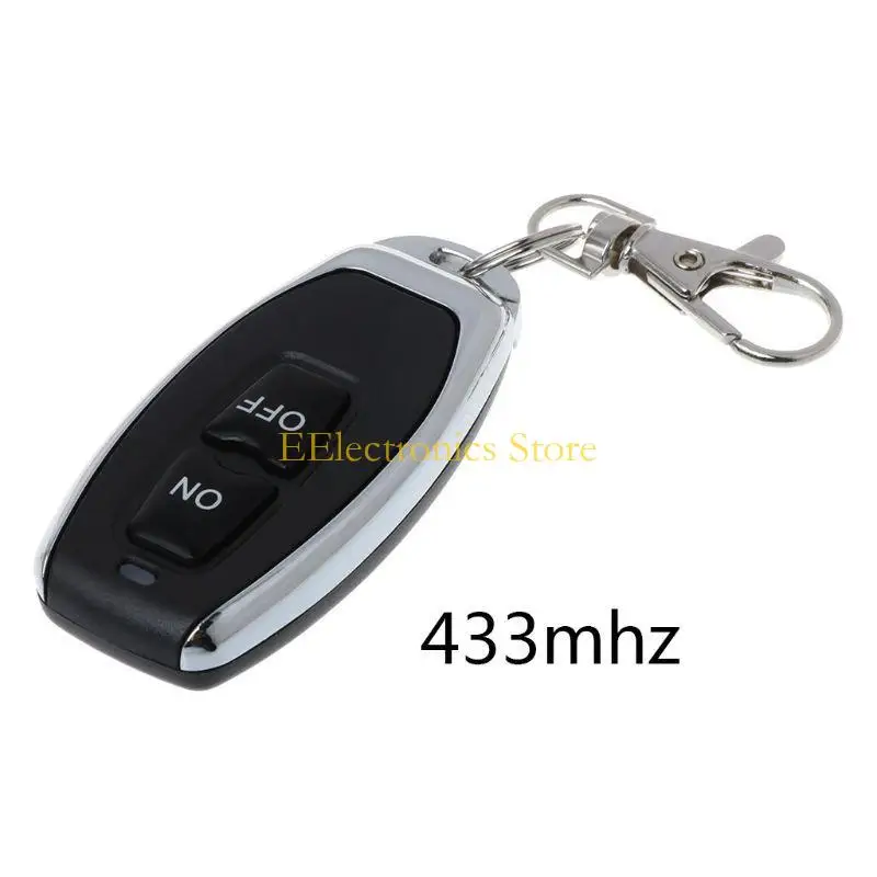 

B03C 315MHz/433MHz RF Transmitter Controller for Electric Vehicles Alarm Device Accessories 2 Channel Wireless Remote Control